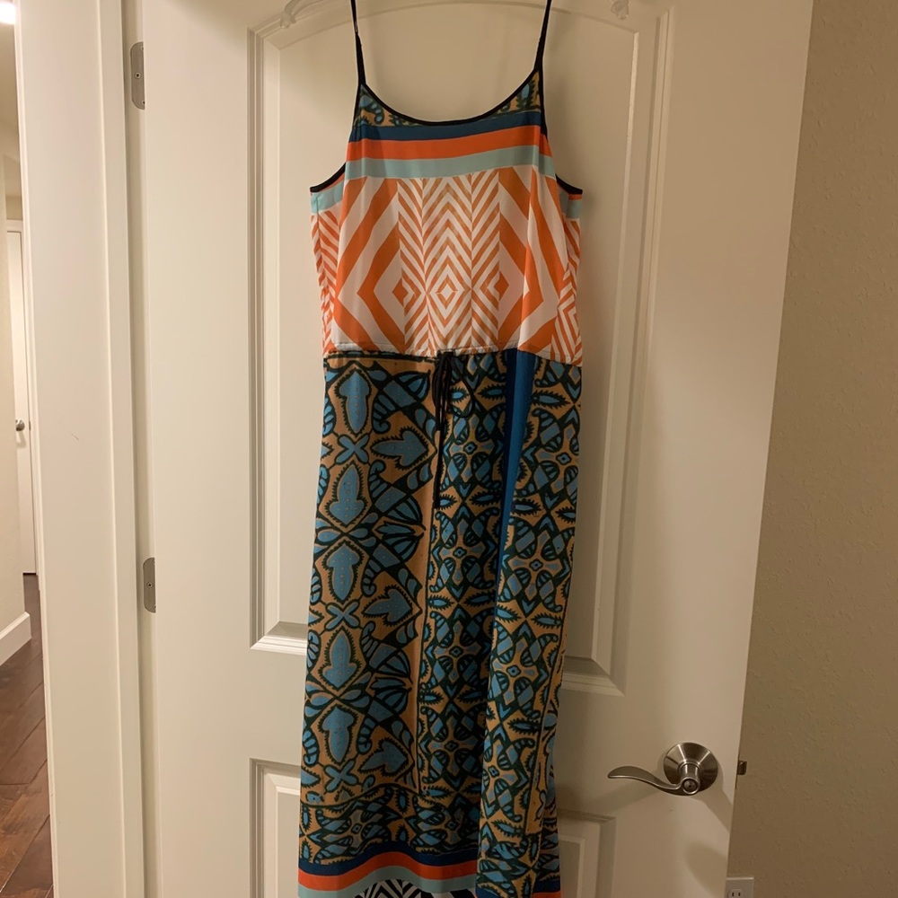 Pattern Maxi Dress